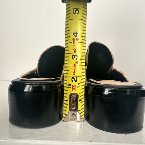 MI PIACI ‘Scotty’ Leopard Print Pony Hair Mule Loafers Women’s Size EU 41 - Picture 11 of 13